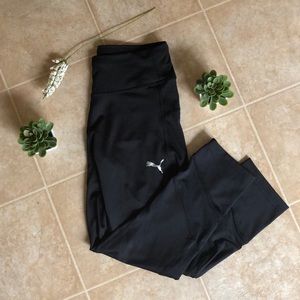 black puma ankle leggings 🐆